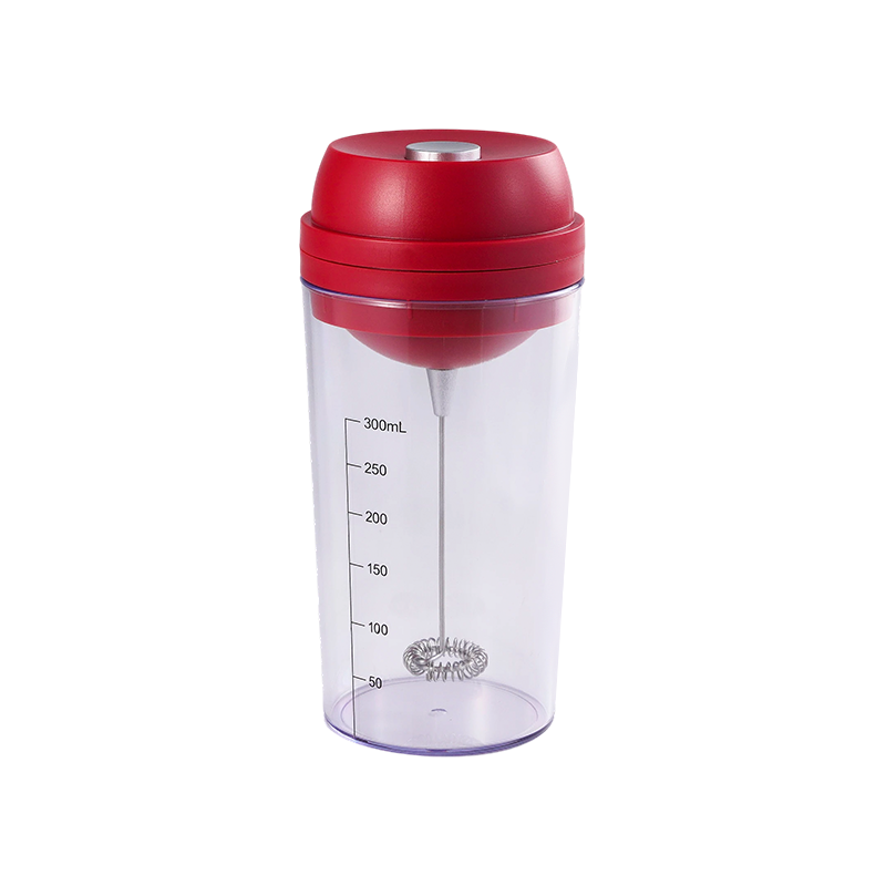 USB Electric Egg Beater Milk Frother with Measuring Cup